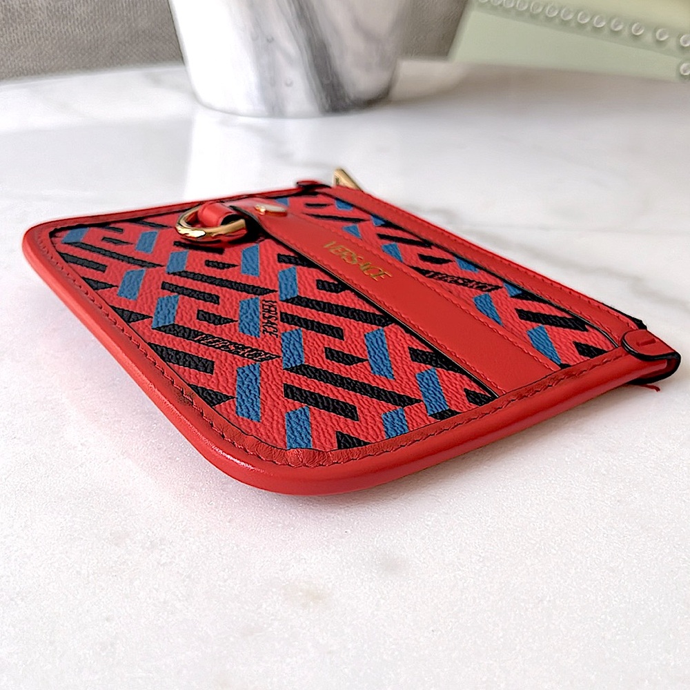 ❤️💙NIB Versace La Greca Leather Belt Bag/Coin Purse - Picture 6 of 7